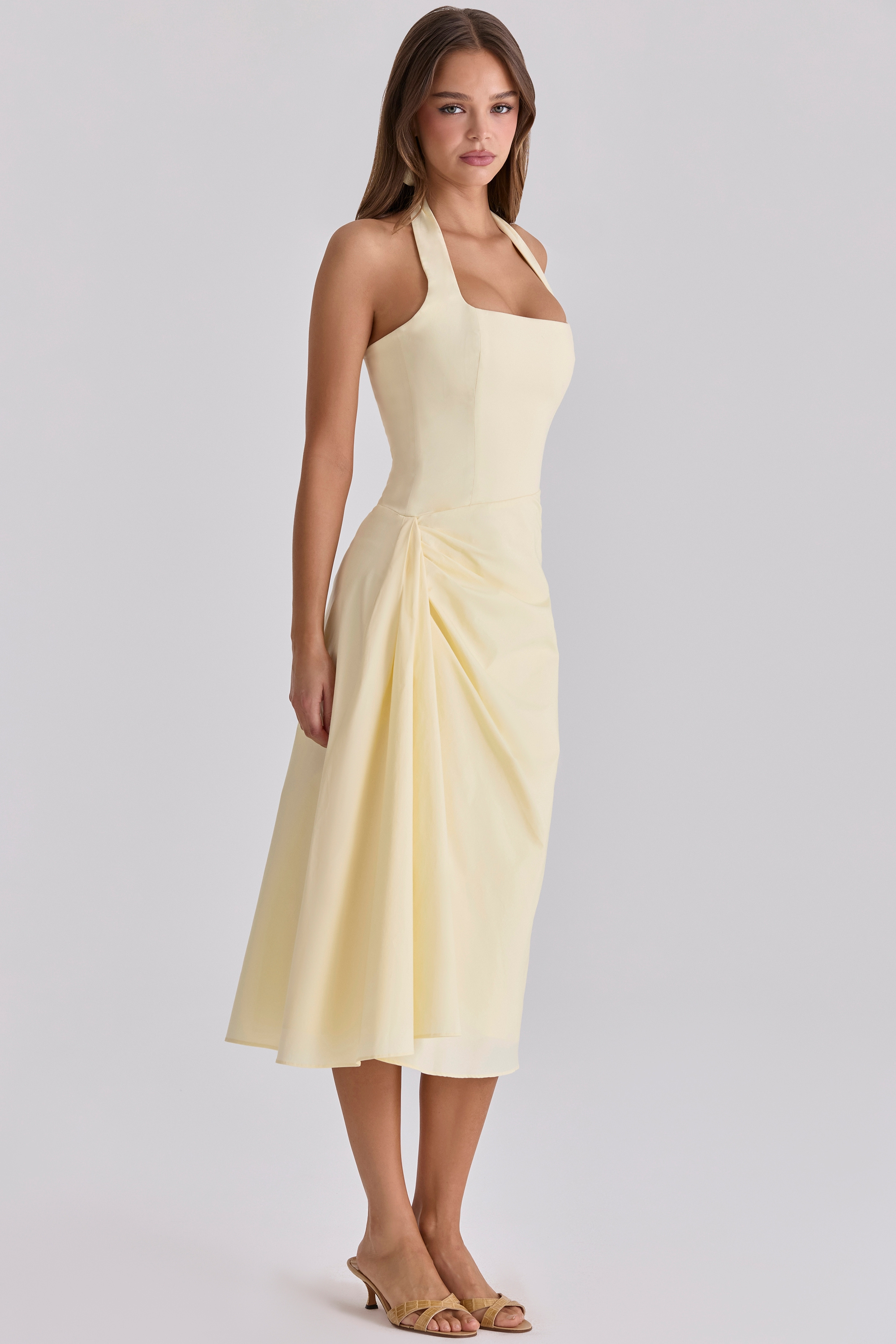 Halter Midi Dress Elisethelabel Halter Midi Dress Elisethelabel