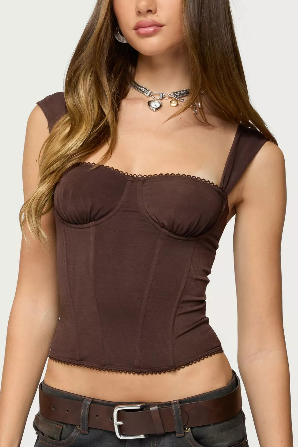 Cocoa Muse Corset Top