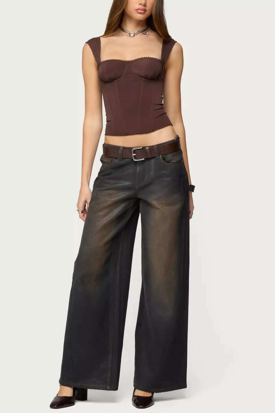 Cocoa Muse Corset Top