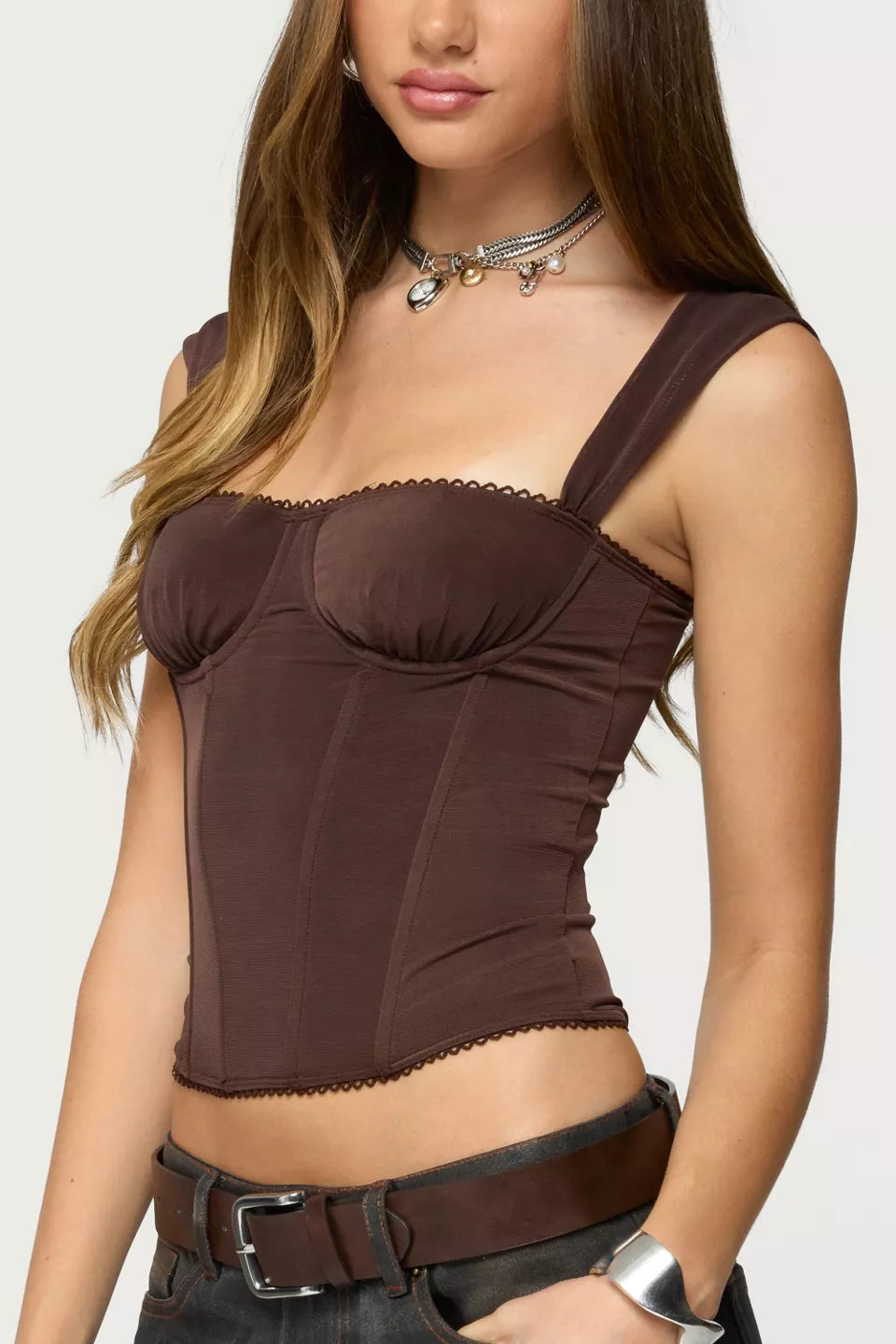Cocoa Muse Corset Top