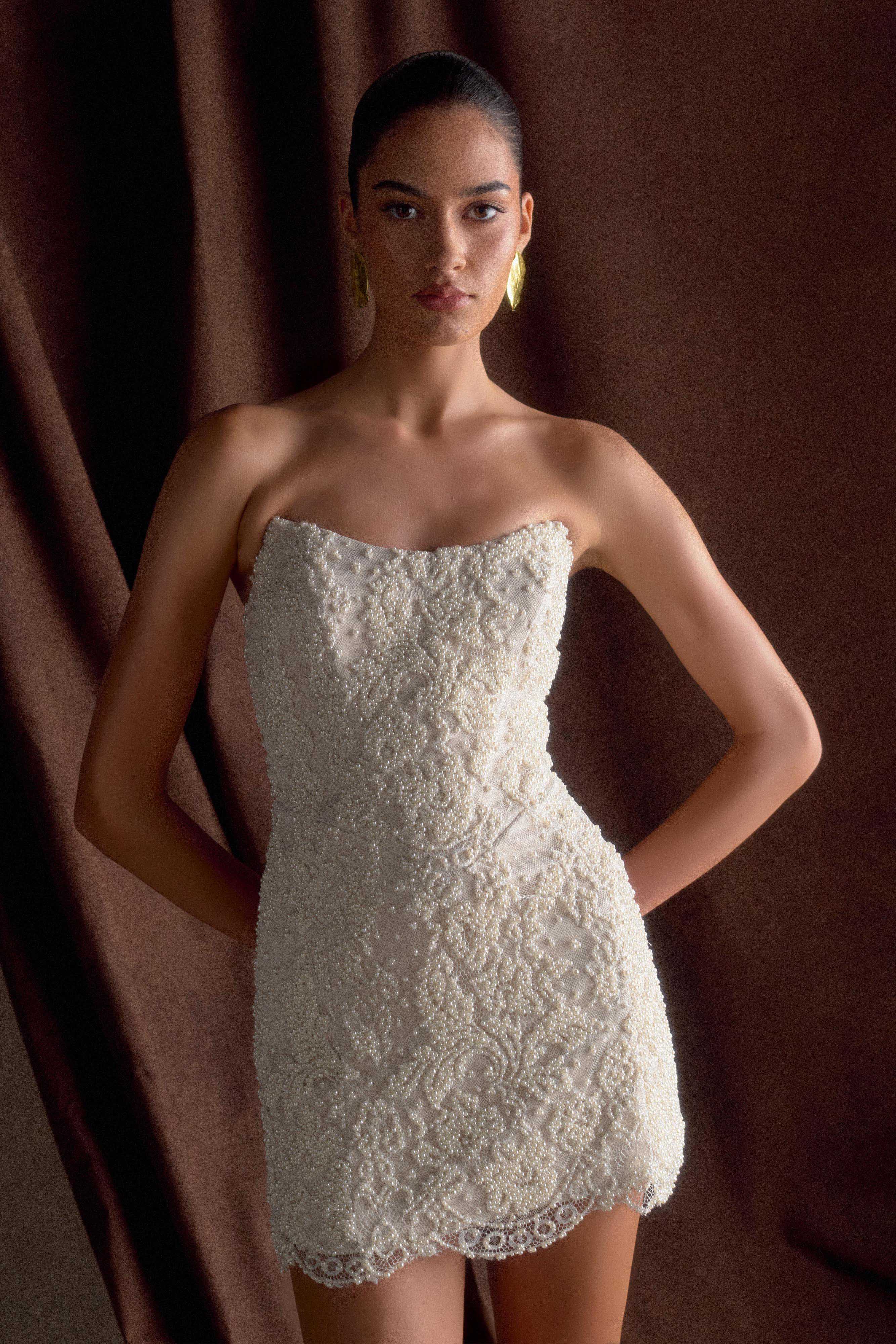 Lace Mini Dress