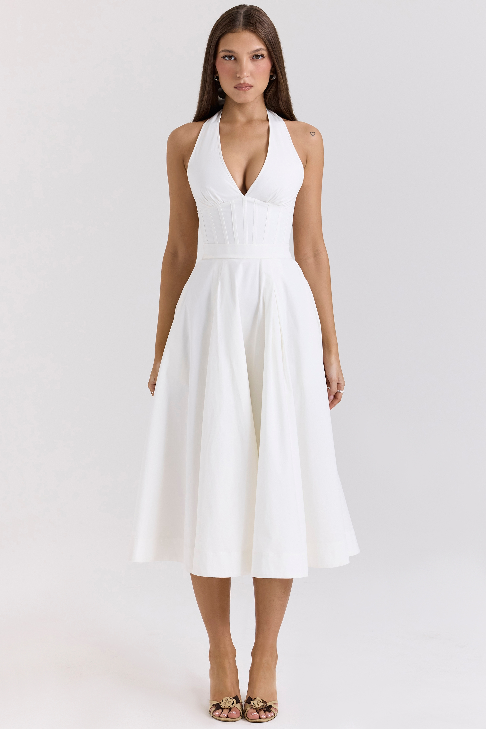 Allena midi dress