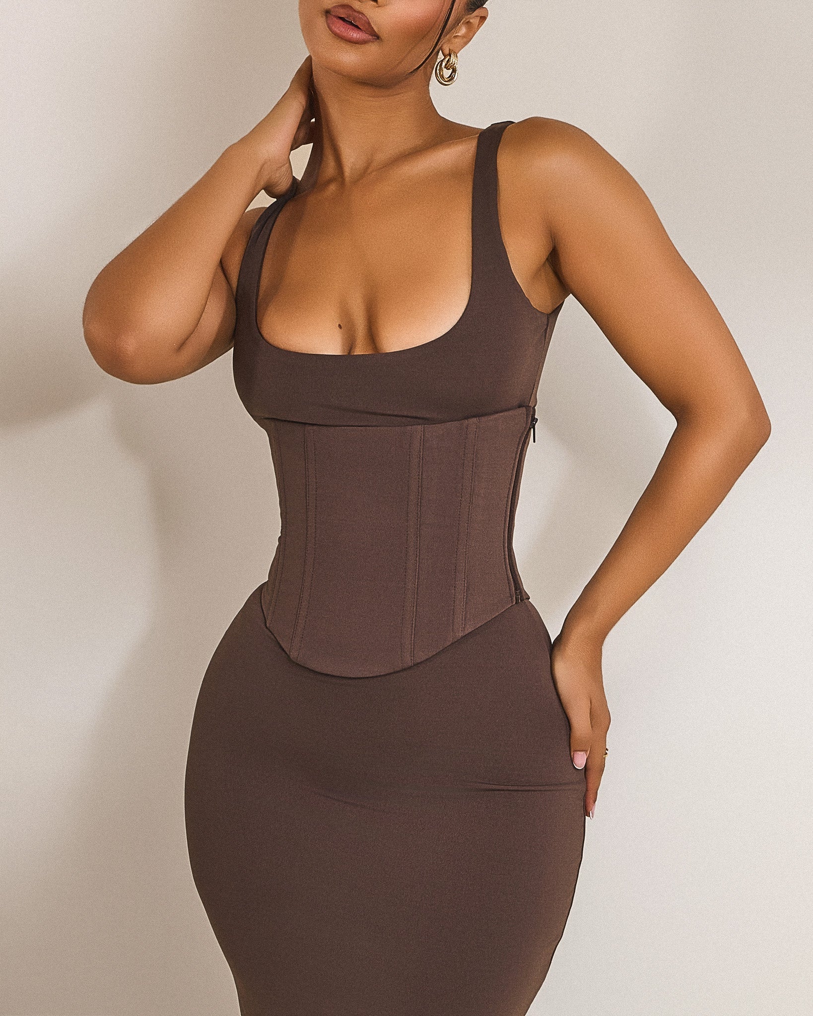 Sandra Scoop Maxi Dress