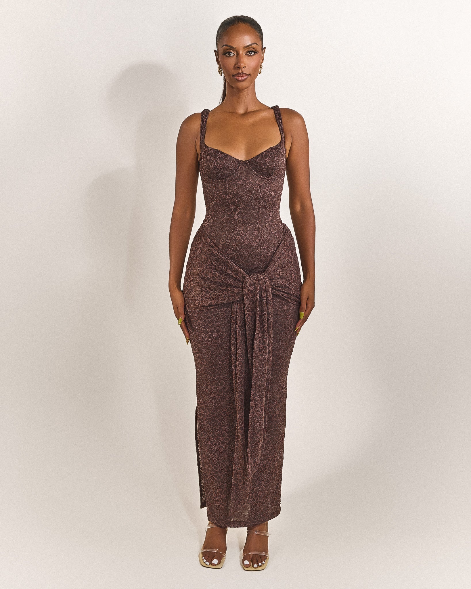 The Tie Maxi Dress