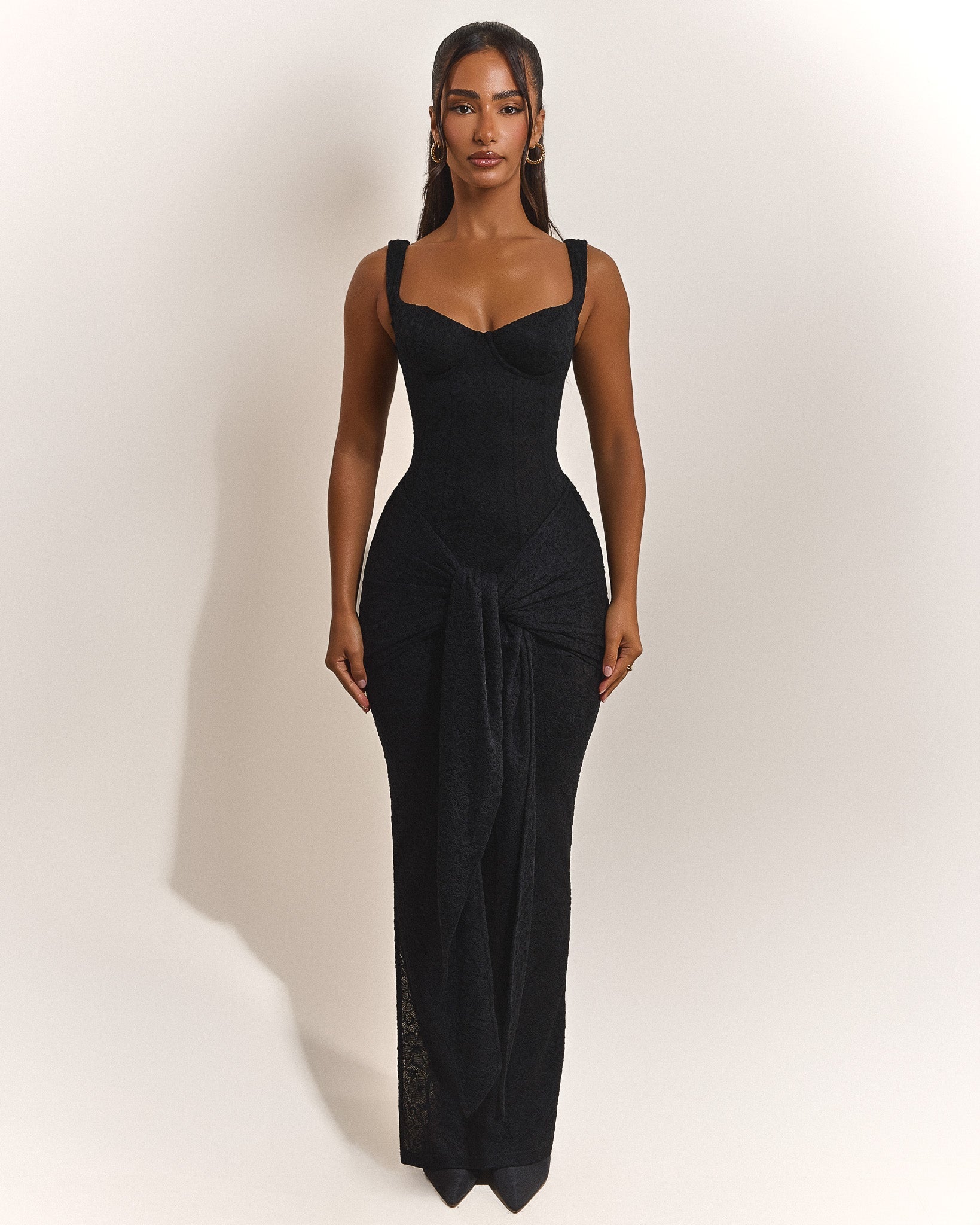 The Tie Maxi Dress