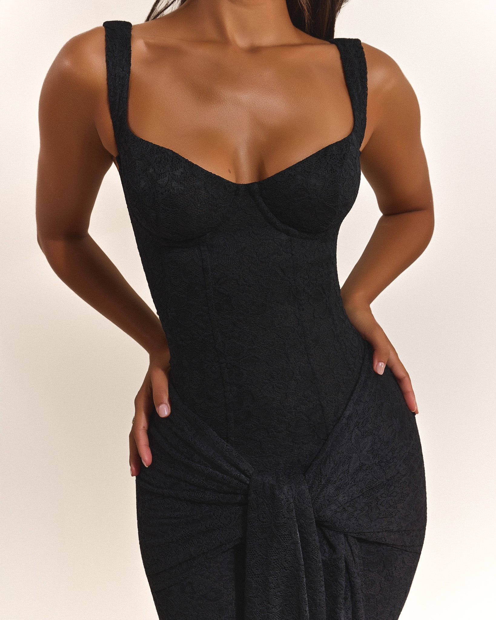 The Tie Maxi Dress