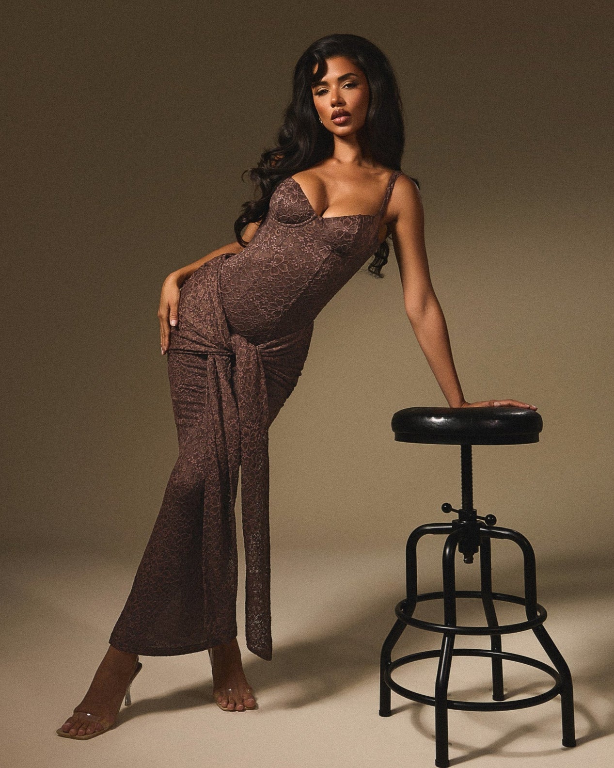 The Tie Maxi Dress
