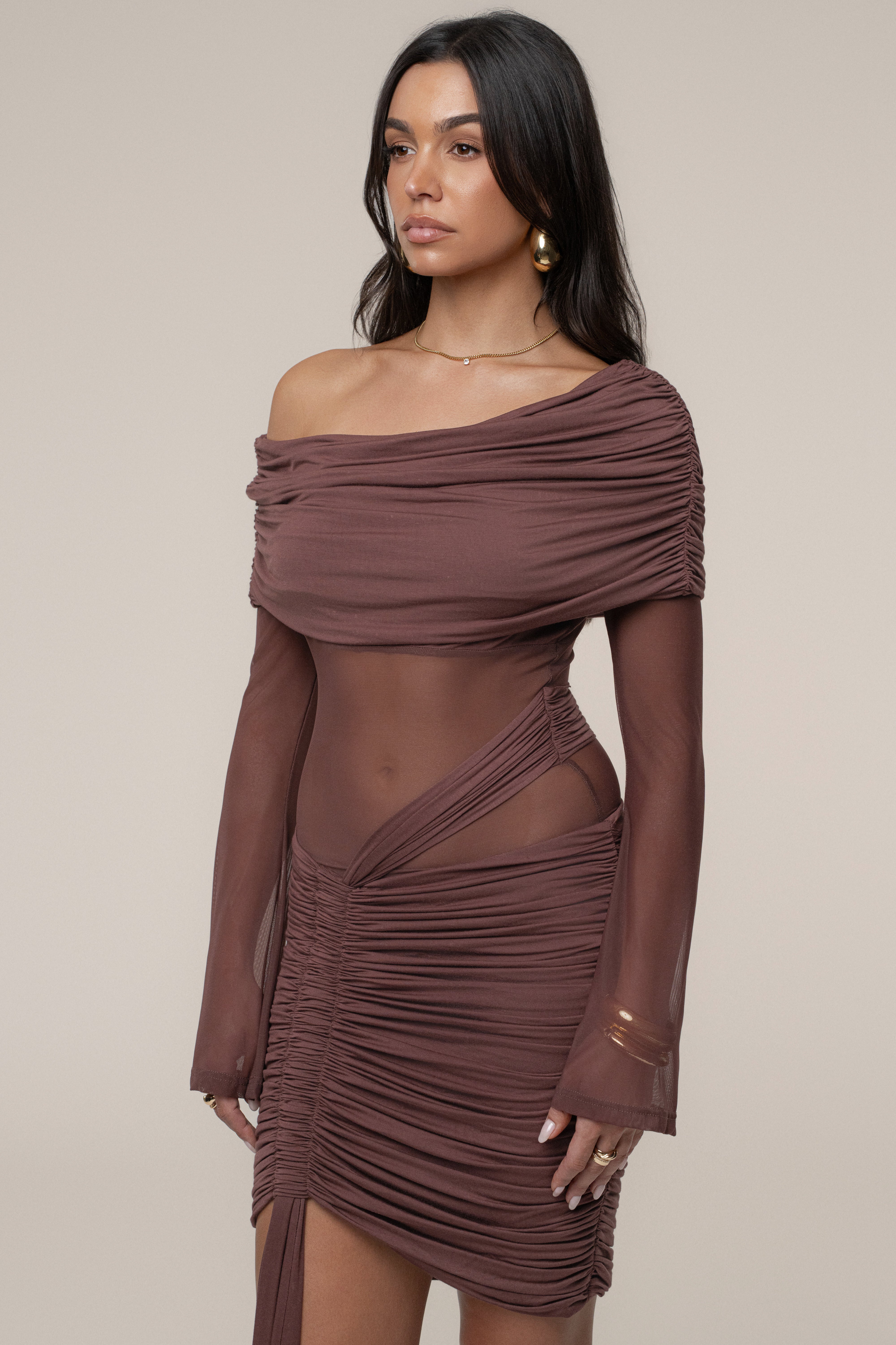 Drape Maxi Dress