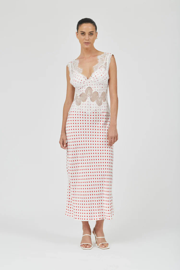 Café Romance Midi Dress