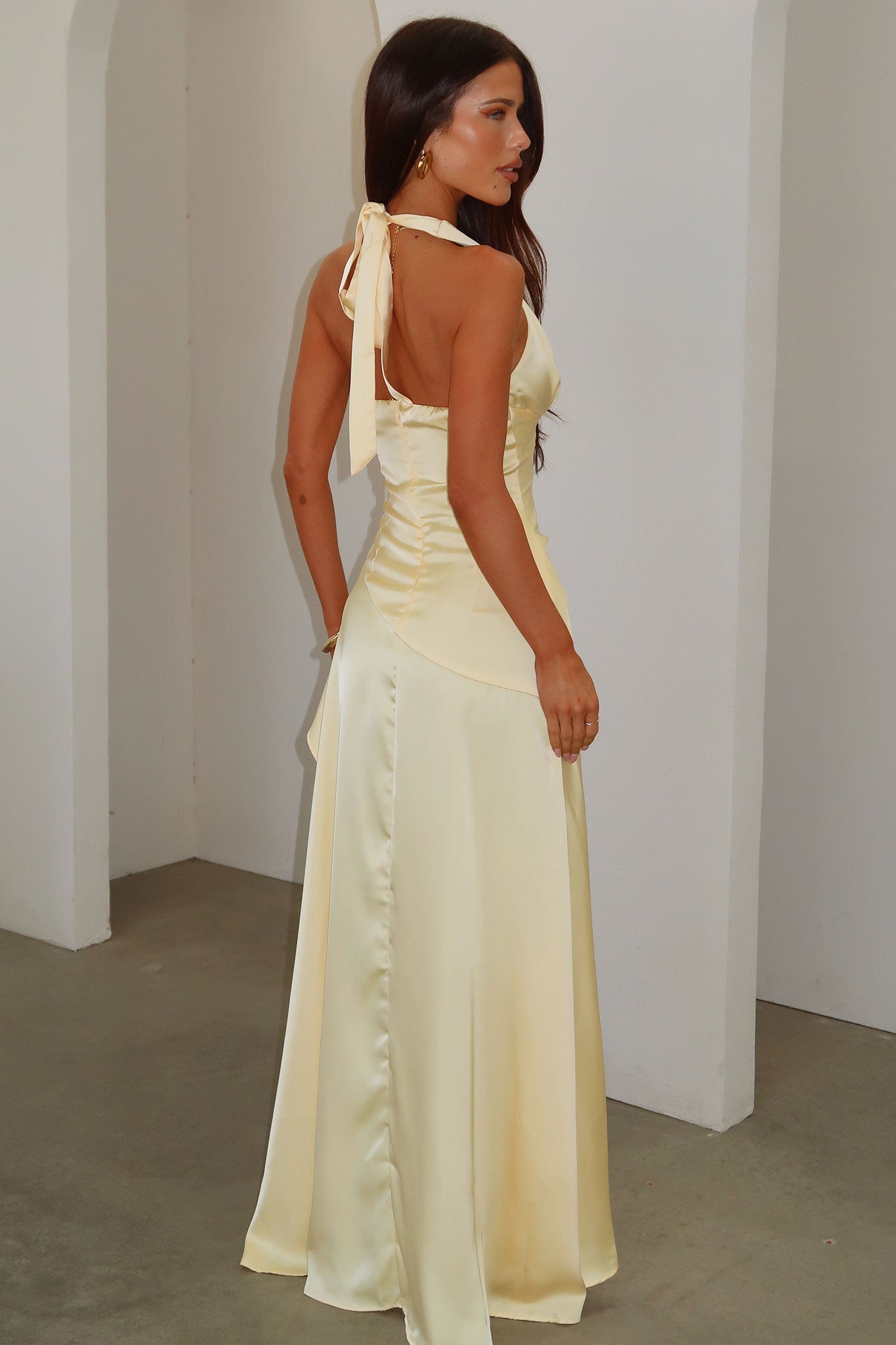 Wrenly Satin Maxi Dress